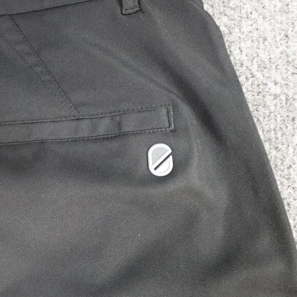 Extracurricular Mens Shorts 38 Black Solid 9" in Performance Golf NEW - Picture 12 of 12